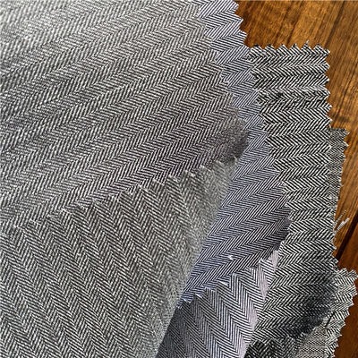 Soft Woolen Peached Microfiber Fabric For Woolen Blazer Fabric Suiting Cloth With High-