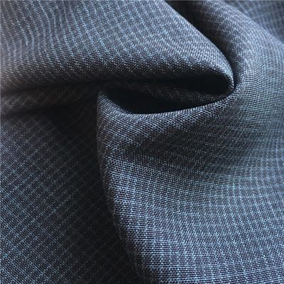 qualité 300D*300D Tissu en treillis simple à deux couleurs pour femme robe homme costume en grille Tissu RZ 1675 usine