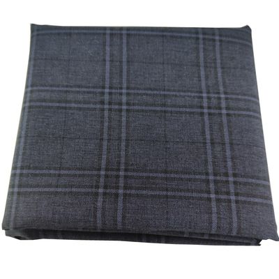 Tissu de fils teints en polyester 100% résistant au rétrécissement pour combinaison scolaire